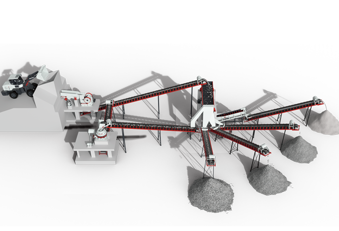 Custom crusher plant design and layout by Al-Saif Business Services